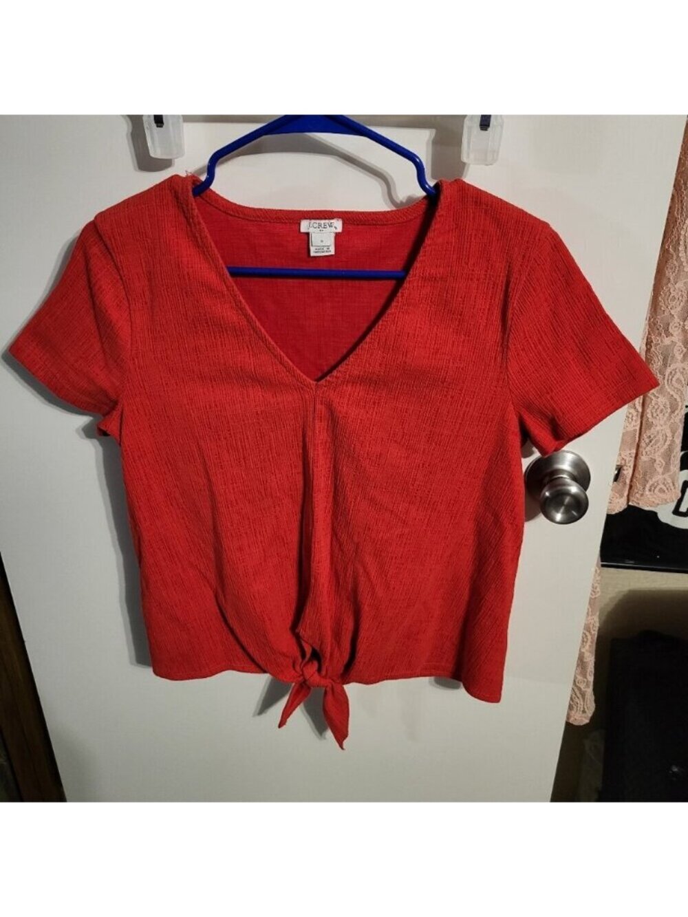 BOWTIE CROP TOP SZ S